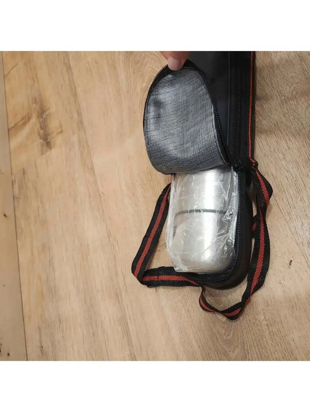 Stainless Steel Thermos with Case